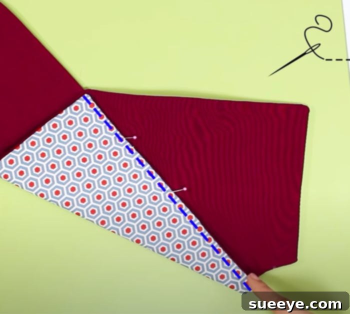 DIY Scissors Pouch 3 Easy Scissors Holder - Sewingtimes - Pouch Tutorial