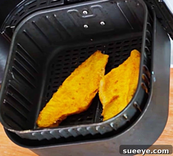 Perfectly Crispy Air Fryer Fish 3 How To Make Crispy Fried Fish In The Air Fryer - Easy Fish Recipe Healthy Fish Recipe