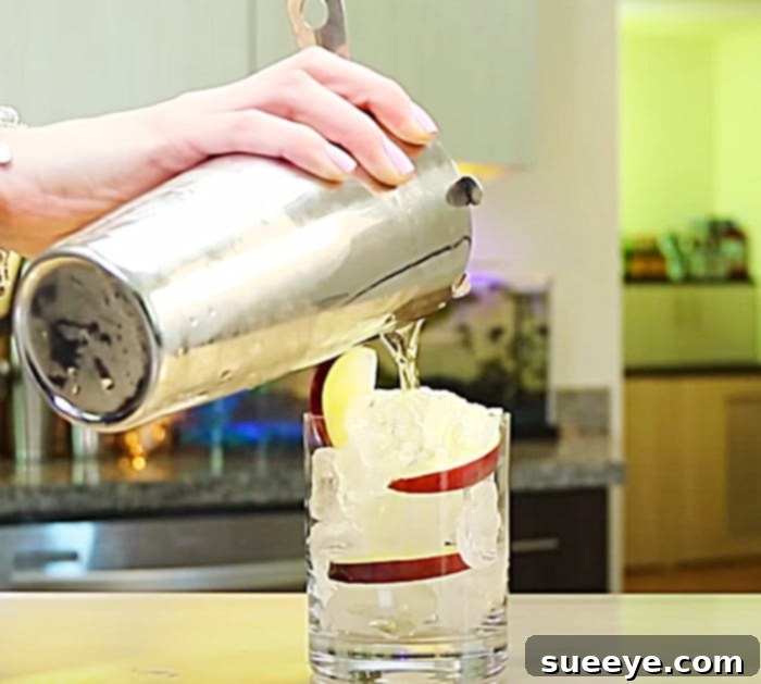 Fireside Apple Cider Delight 2 Apple Cider And Cinnamon Whiskey Drink - Party Drink Ideas - Fall Beverages