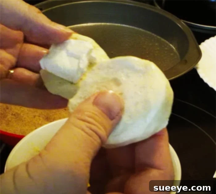 Cinnamon-Filled Biscuit Bliss 2 Learn how to make easy stuffed cinnamon biscuits using canned biscuits and cream cheese - Quick breakfast recipe
