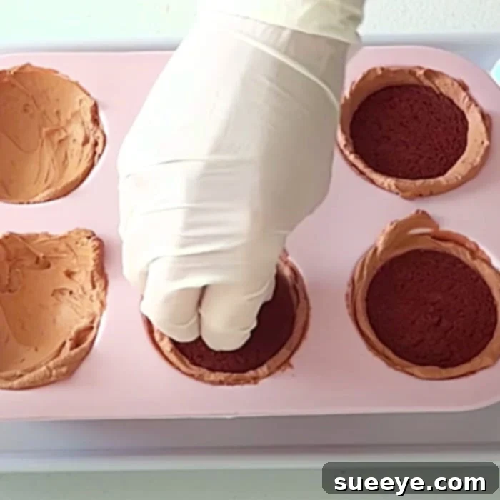 Cupcake Ideas - Party Food Ideas - How To Make Mini Chocolate Mousse Cupcakes