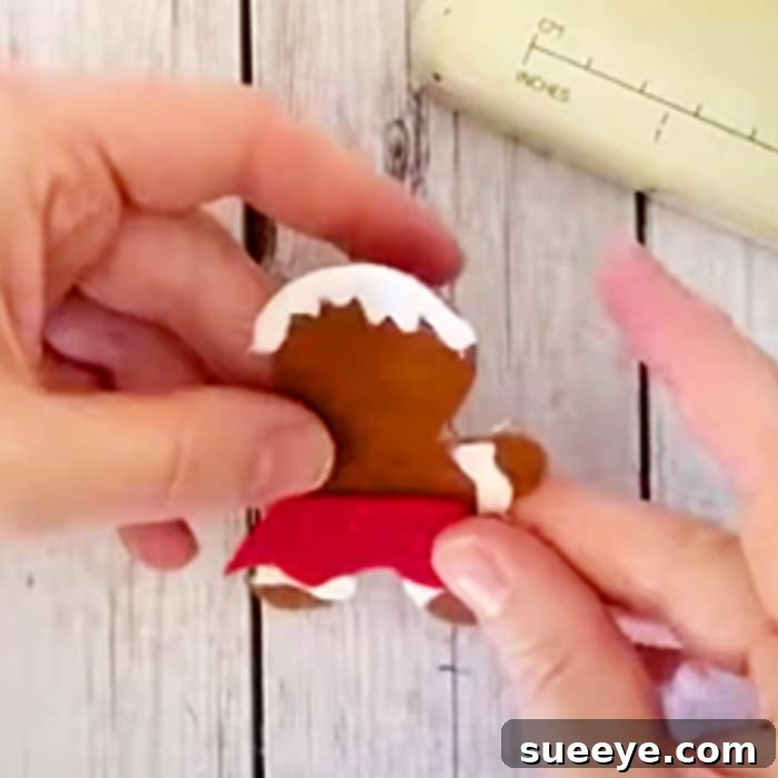 Stitch Your Own Gingerbread Pals 2 How To Make Felt Ornaments - DIY Felt Ornament Pattern Dollar Tree Christmas DIY