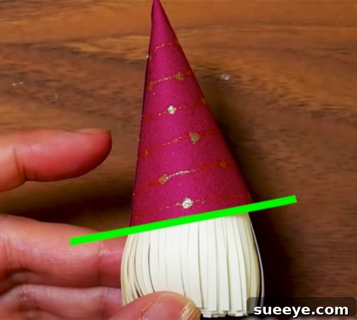 Whimsical Paper Gnomes for Christmas 3 DIY Christmas Decor - DIY Christmas Gift Ideas - Christmas Paper Crafts