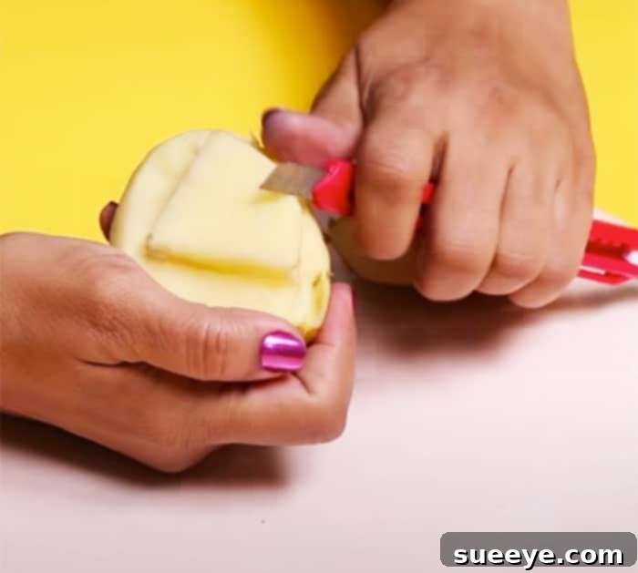 Potato Print Watermelon Art Project 2 Use a Potato To Paint A Watermelon Print - Potato Print Hack
