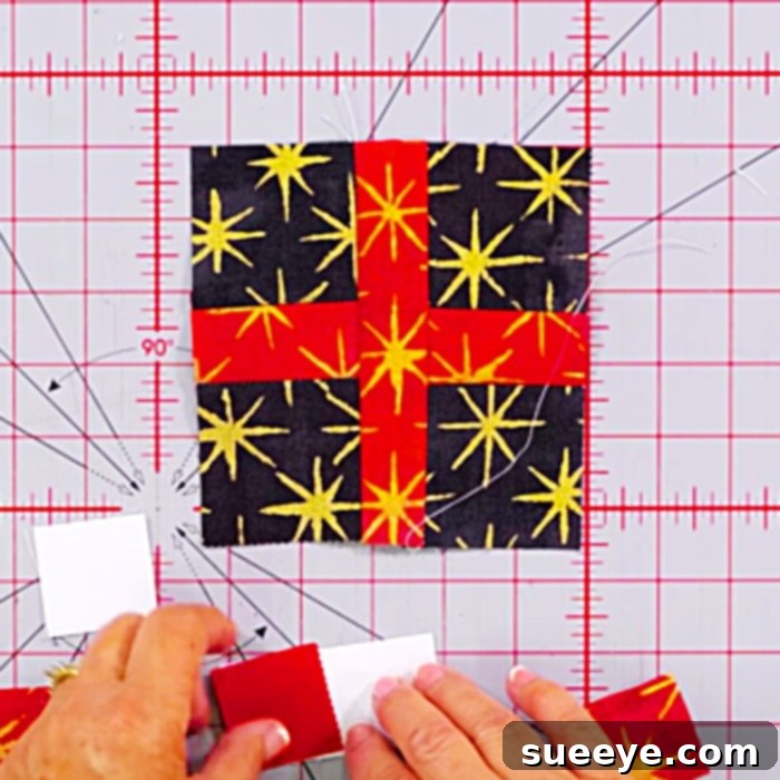 Holiday Quilting Ideas - Gnome Quilt Wall Hanging - DIY Winter Wall Quilt