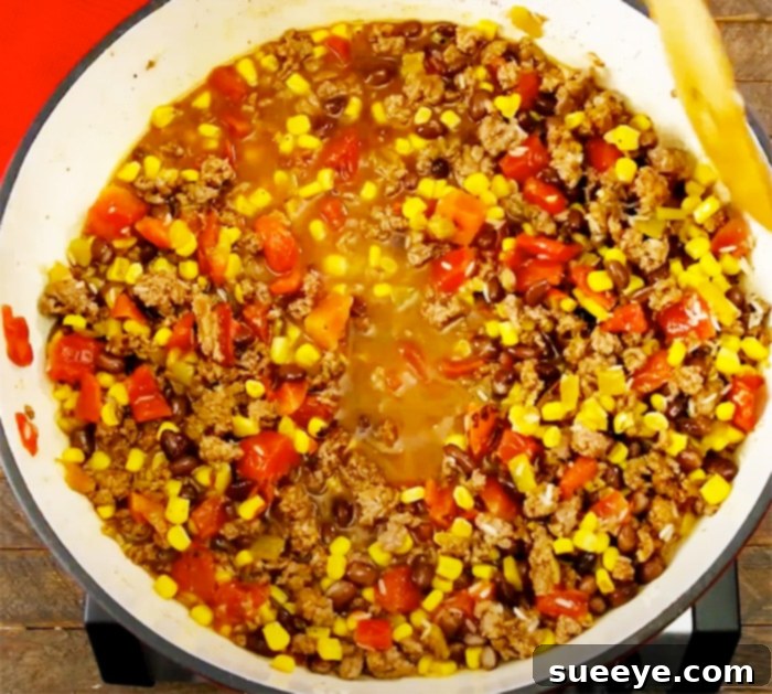 Fiesta One-Pan Mexican Rice Bake 3 Tex Mex Rice - One Pot Recipes - Homemade Rice Recipes