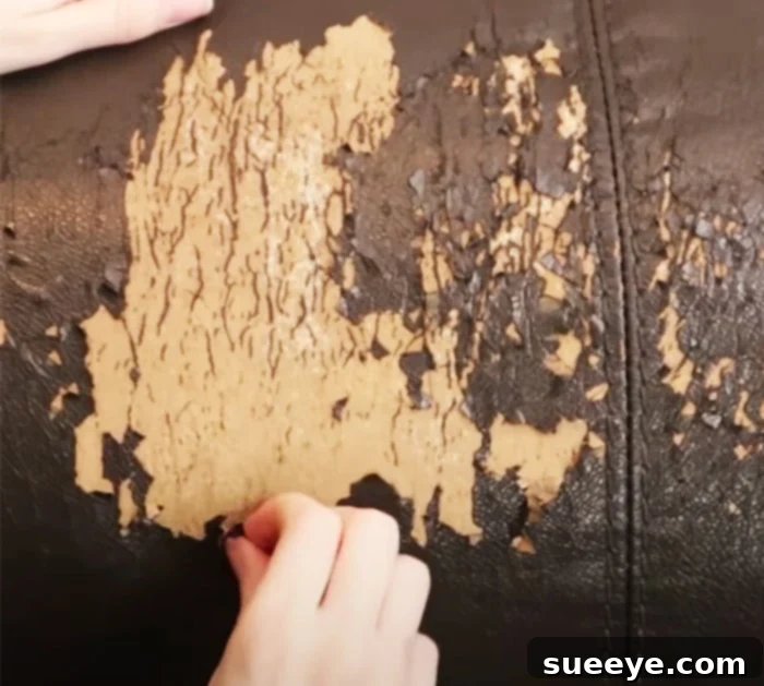 HOW TO FIX A PEELING LEATHER COUCH | HOW TO EASILY REPAIR REAL, BONDED, FAUX, OR FAKE LEATHER