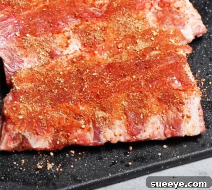 Perfect Air Fryer Ribs 2 How to Cook Baby Back Ribs in Air Fryer in 30 minutes - Tender Ribs Recipe