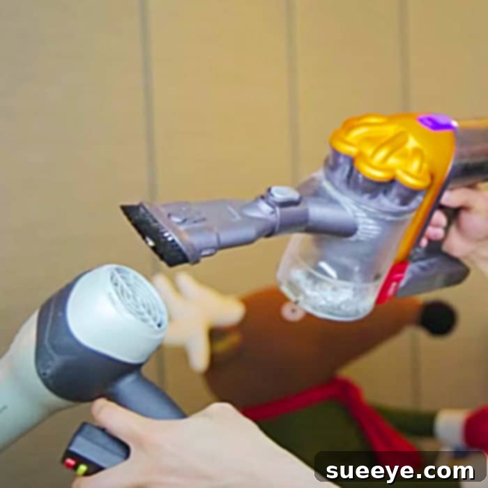 Stop the Burning Smell from Your Hair Dryer 3 How To Clean A Hairdryer - Easy Hairdryer Cleaning Ideas - Hairdryer Hacks