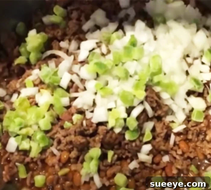 Baked Beans With Ground Beef - Southern Bbq Sides