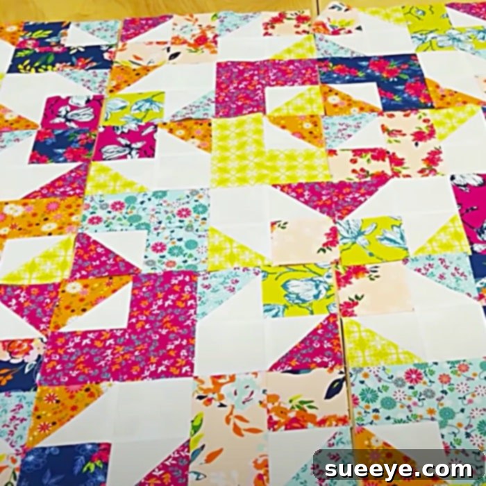 Donna Jordan's Fat Quarter Daydream Quilt 3 Fat Quarter Day Dreaming Quilt - Easy Quilt Pattern - Free Quilt Pattern