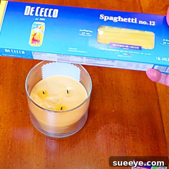 Spaghetti Your Secret Weapon for Lighting Candles 2 How to Light Candles with Spaghetti - Easy Candle Lighting Method - Use Spaghetti To Light Candles Safely and Efficiently