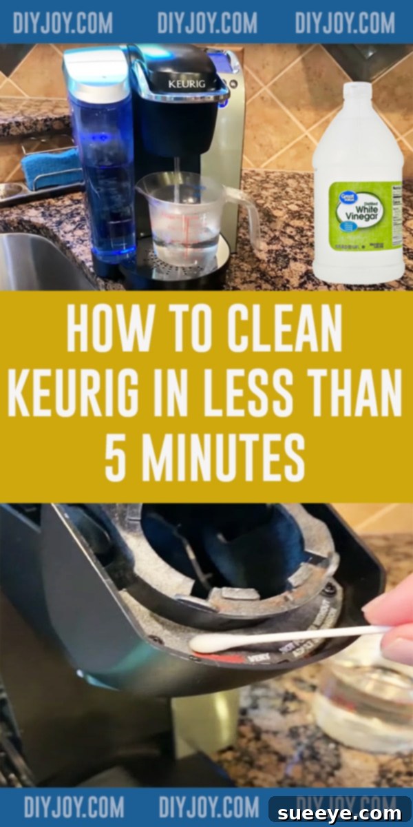 How To Clean Keurig In Less Than 5 Minutes - Easy Keurig cleaning