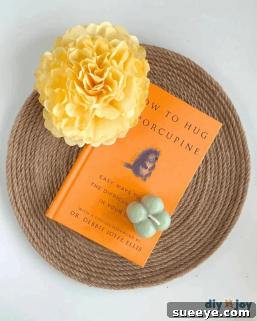 Easy Jute Rope Tray Tutorial