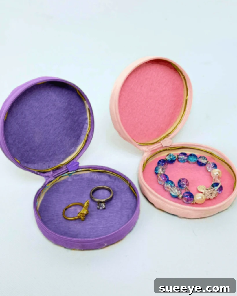 Fun DIY Marbled Jewelry Purse