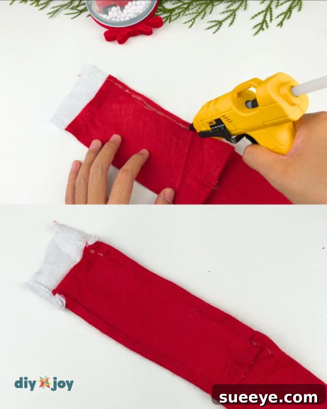 easy DIY wine gift wrap