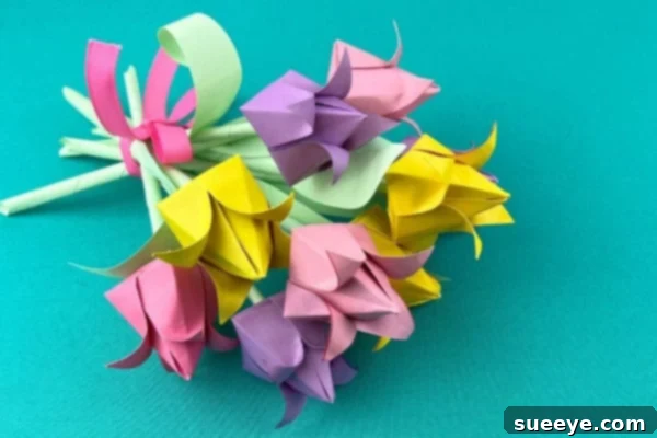 Tulip Paper Flowers